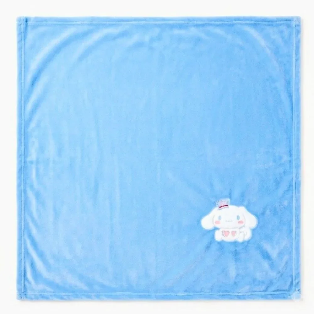 CINNAMOROLL THROW BLANKET Blue Velvet Soft Anime Hello Kitty Kawaii 35x35